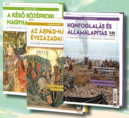 Magyar história sorozat 1-7. kötet (Bookazine)