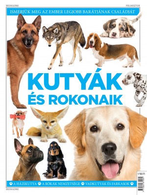 Borítókép: Kutyák és rokonaik - Bookazine