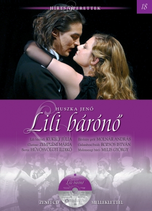Borítókép: Híres operettek sorozat, 18. kötet <br>Lili bárónő