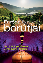 Európa legszebb borútjai - Bortúrák ínyenceknek Bordeaux-tól Tokajig - borító 