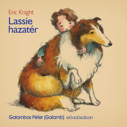 Lassie hazatér – hangoskönyv - borító 