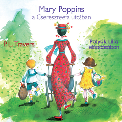 Mary Poppins a Cseresznyefa utcában - hangoskönyv - borító 