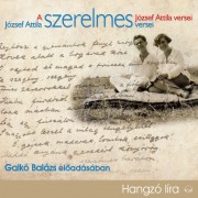 József Attila szerelmes versei – hangoskönyv - borító 