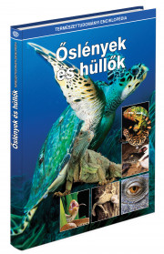 Természettudományi enciklopédia 2. kötet - Őslények és hüllők - borító 