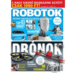Drónok + Robotok - Bookazine