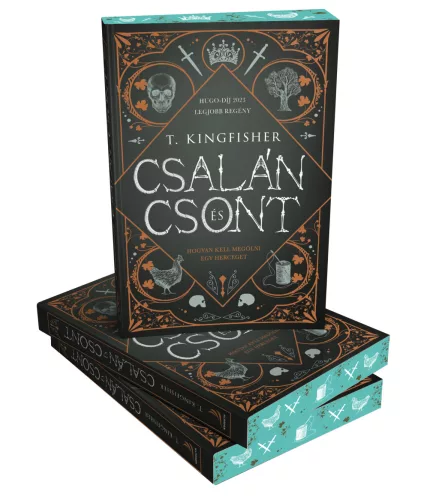 Csalán és csont (éldekorált, limitált kiadás - zöld)