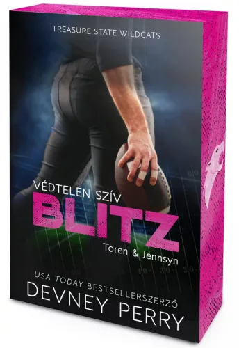 Devney Perry - Blitz – Védtelen szív – Toren & Jennsyn (éldekorált kiadás) - Treasure State Wildcats-sorozat