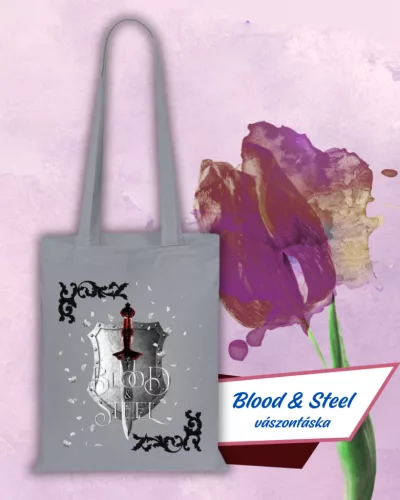 Blood & Steel vászontáska