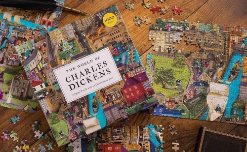 The World of Charles Dickens: 1000 Piece Jigsaw Puzzle