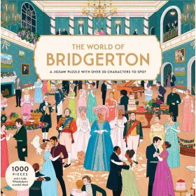   The World of Bridgerton: 1000 Piece Jigsaw Puzzle with over 30 characters to spot