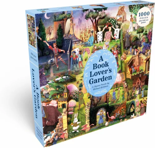 A Book Lover's Garden: 1000 Piece Jigsaw Puzzle