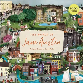 The World of Jane Austen: 1000 Piece Jigsaw Puzzle