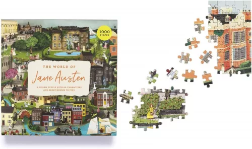 The World of Jane Austen: 1000 Piece Jigsaw Puzzle
