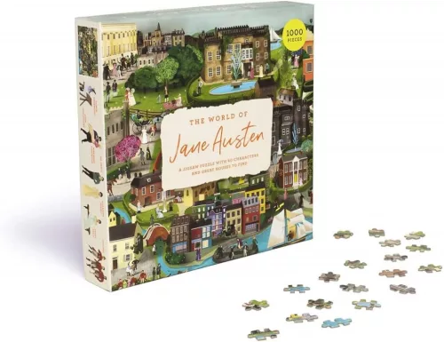 The World of Jane Austen: 1000 Piece Jigsaw Puzzle