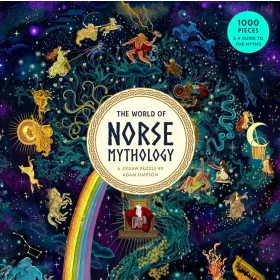 The World of Norse Mythology: 1000 Piece Jigsaw Puzzle