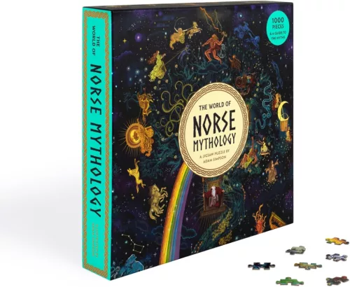 The World of Norse Mythology: 1000 Piece Jigsaw Puzzle